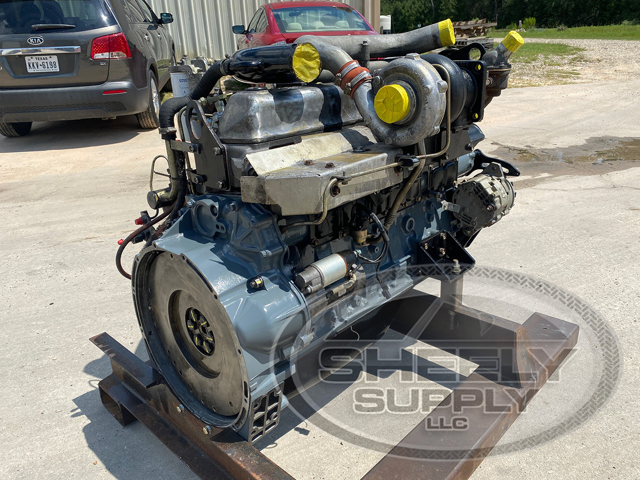 rebuilt mitsubishi 6D16 turbocharged diesel engine for caterpillar DP150 forklifts image 06