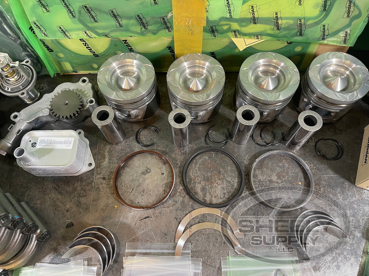 専用 おまとめ3点新品未使用 DIESEL ボーラー、Docksteps 0402066729 4063536 for SAA6d114e-2 PC360-7 6CT Engine Parts