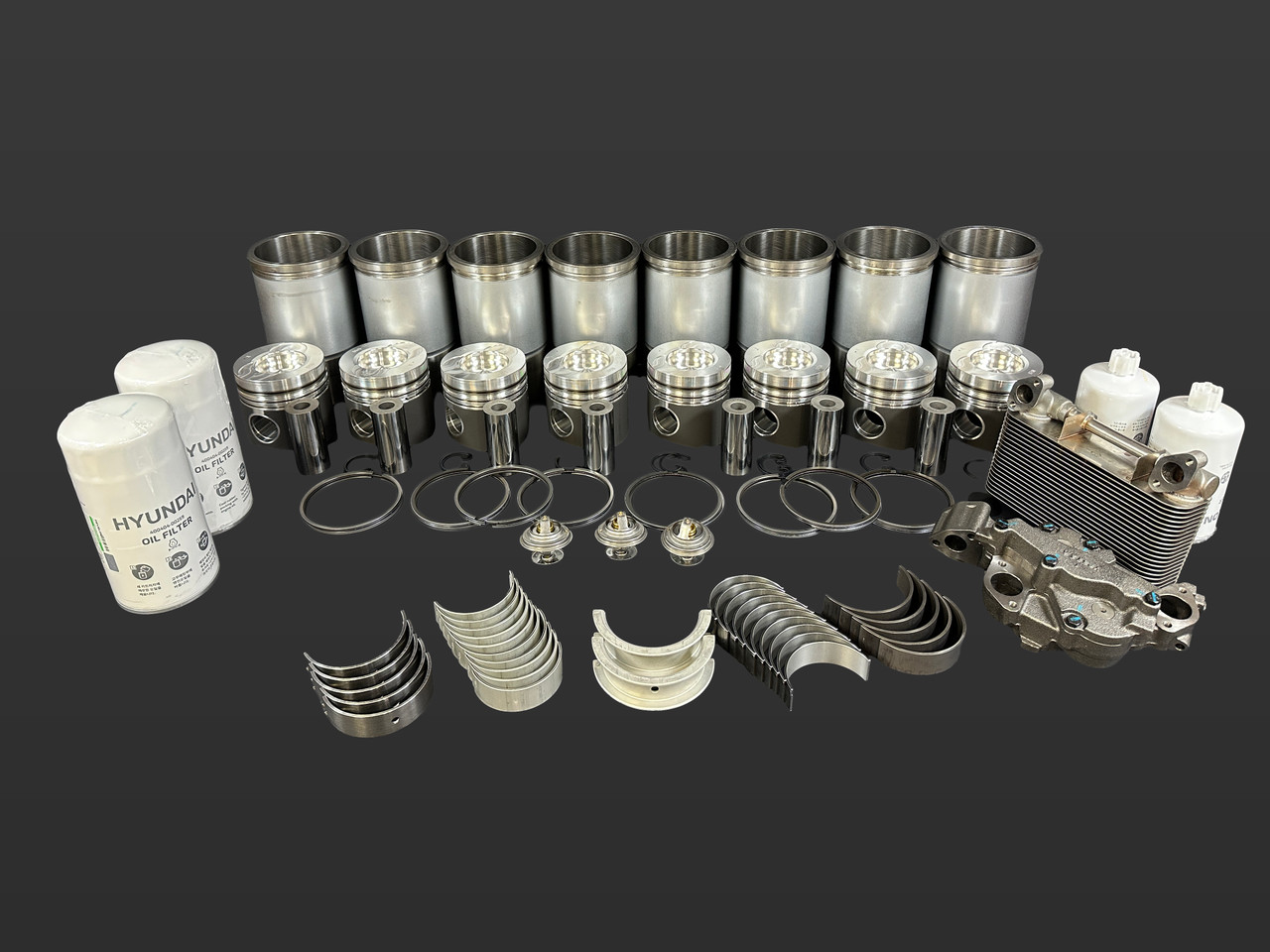 DAEWOO DOOSAN P158-LE V-8 DIESEL ENGINE GENERATOR