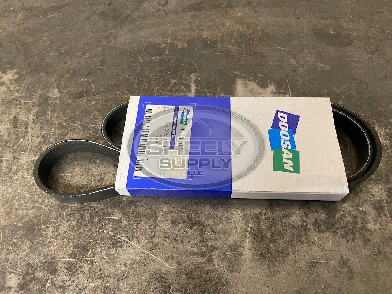 Doosan Forklift D34 Fan V-Belt P/N 130205-00338