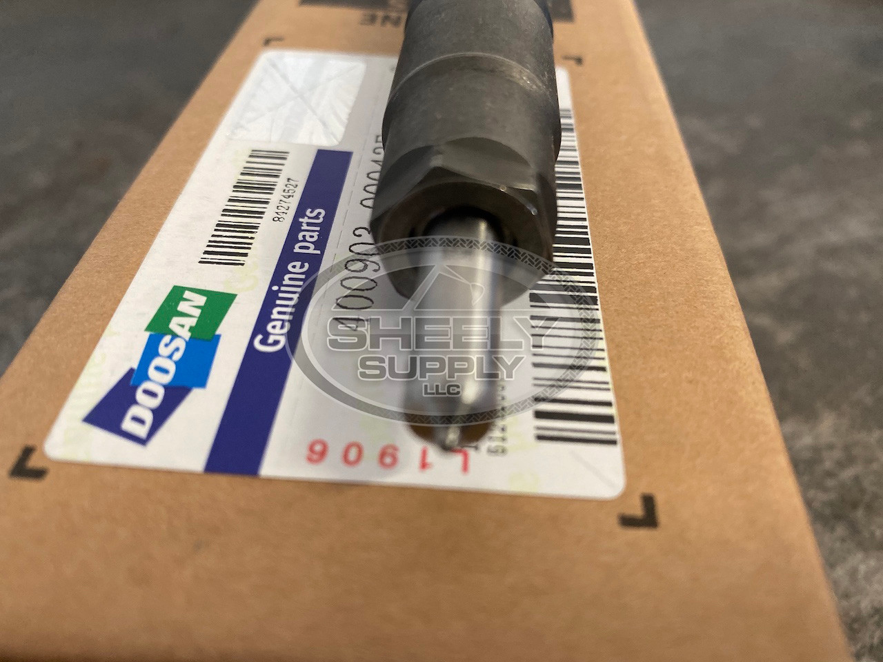 DETO×4bottles Doosan Forklift D34 HP Fuel Injector P/N 400903-00043E