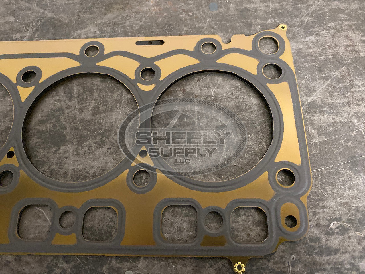 bobcat d34 cylinder head gasket 2 hole image 1