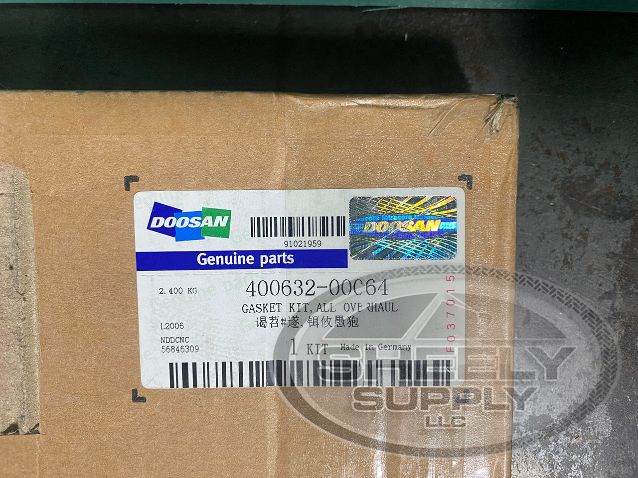 Doosan DL06P Overhaul Gasket Kit 400632-00064