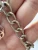 Silver Tone With Rhinestone Pendant Bracelet