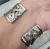 41 Grams Vintage 925 Mexican Sterling Silver Braided Pattern Bracelet