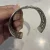 41 Grams Vintage 925 Mexican Sterling Silver Braided Pattern Bracelet