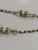 Signed Vintage 1928 Gold Tone Filigree Faux Pearl Chain Linked Necklace 24”