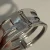 Retro Bracelet Silver Tone Triple Band Cuff