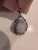 Sterling Silver 925 (92.5%) Pendant with Blue Lace Agate Stone 1” X .75”