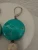 925 Sterling Silver Dangle Earrings Circular, Turquoise-colored Stones