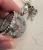 Origami Owl 19” Silver Tone Necklace with Charms Cross Owl & Rhinestones Signed