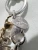 Origami Owl 19” Silver Tone Necklace with Charms Cross Owl & Rhinestones Signed