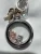 Origami Owl 19” Silver Tone Necklace with Charms Cross Owl & Rhinestones Signed