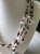51" Beaded Necklace Czech Art Glass Beads Beautiful Colors Bohemian Flapper Rope