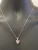 Sterling Silver Pendant Necklace with Caged Pearl 4.9 grams pendant: 3/4” LUC