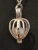 Sterling Silver Pendant Necklace with Caged Pearl 4.9 grams pendant: 3/4” LUC