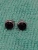925 Sterling Silver Stud Earrings Featuring Round Purple Amethyst