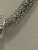 Jewelry Silver-Tone Mesh Necklace and Bracelet Set.