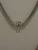 Jewelry Silver-Tone Mesh Necklace and Bracelet Set.