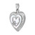 Sterling Silver Mother-of-Pearl Butterfly Locket Necklace