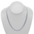 Sterling Silver 7-Strand Diamond-Cut Seamed Snake Chain Necklace