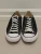 Converse Unisex Low-Top Sneakers, Black, Size 13 US Men Black