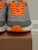 NOW Grey/Orange Walking Shoes Men's Size 8