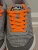 NOW Grey/Orange Walking Shoes Men's Size 8