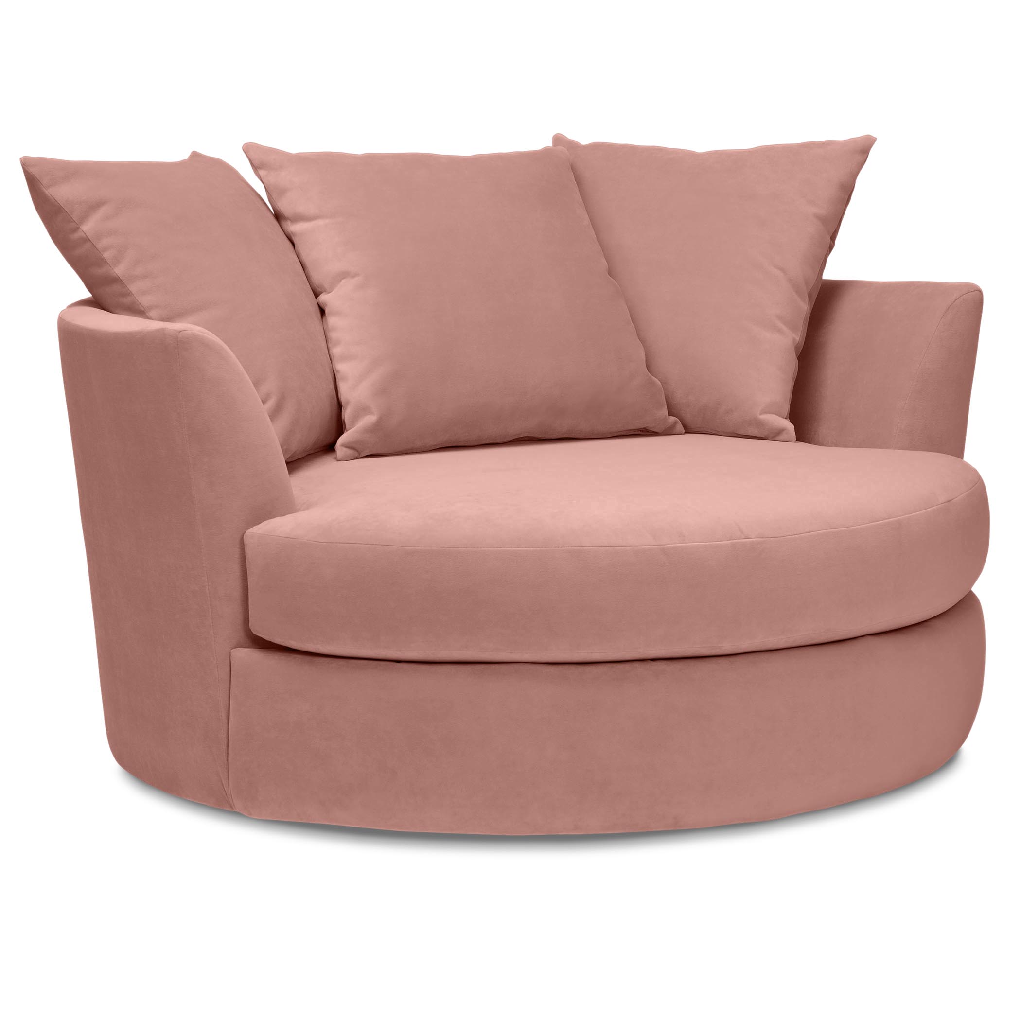 second hand swivel cuddle chair