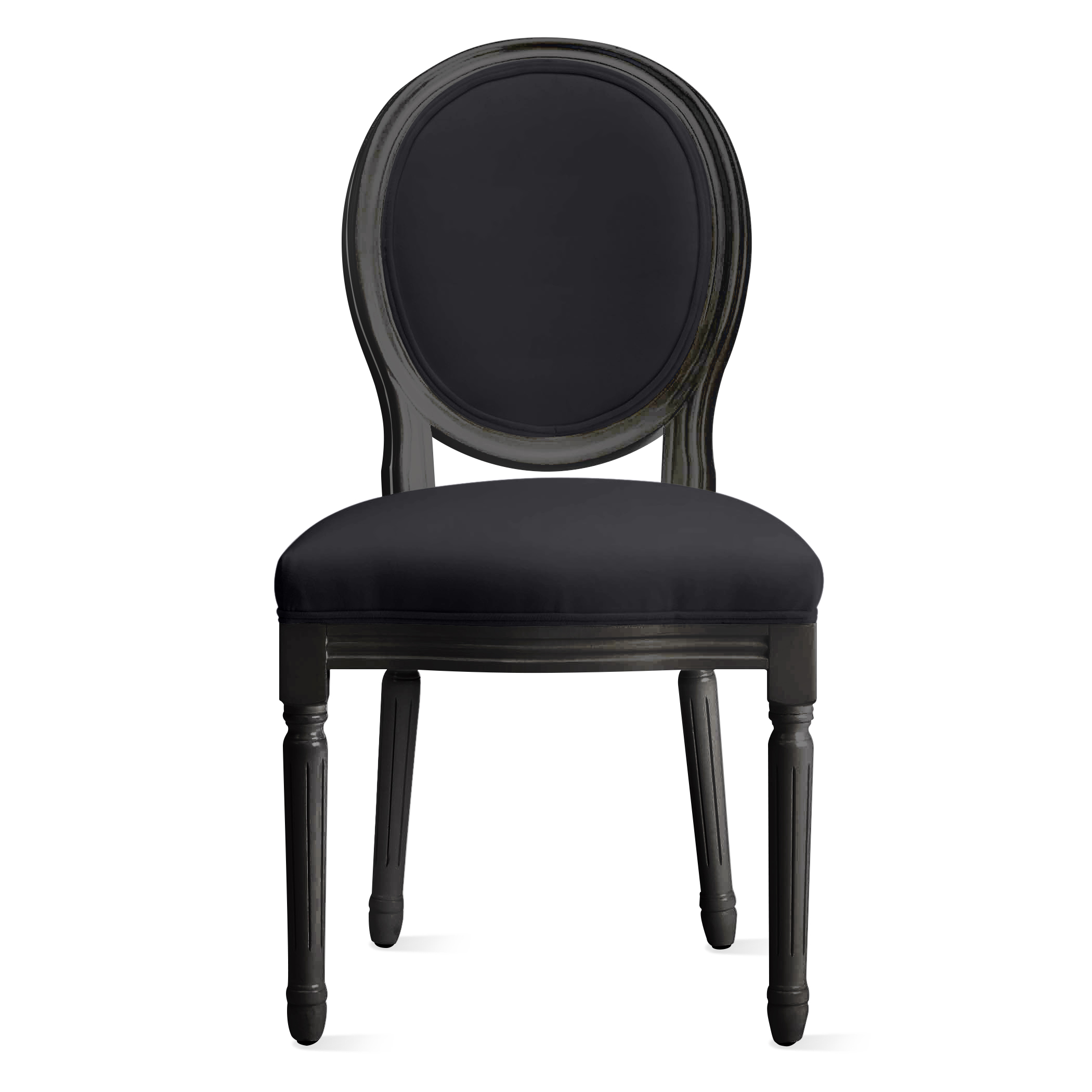 Camille Dining Chair - High Gloss Black