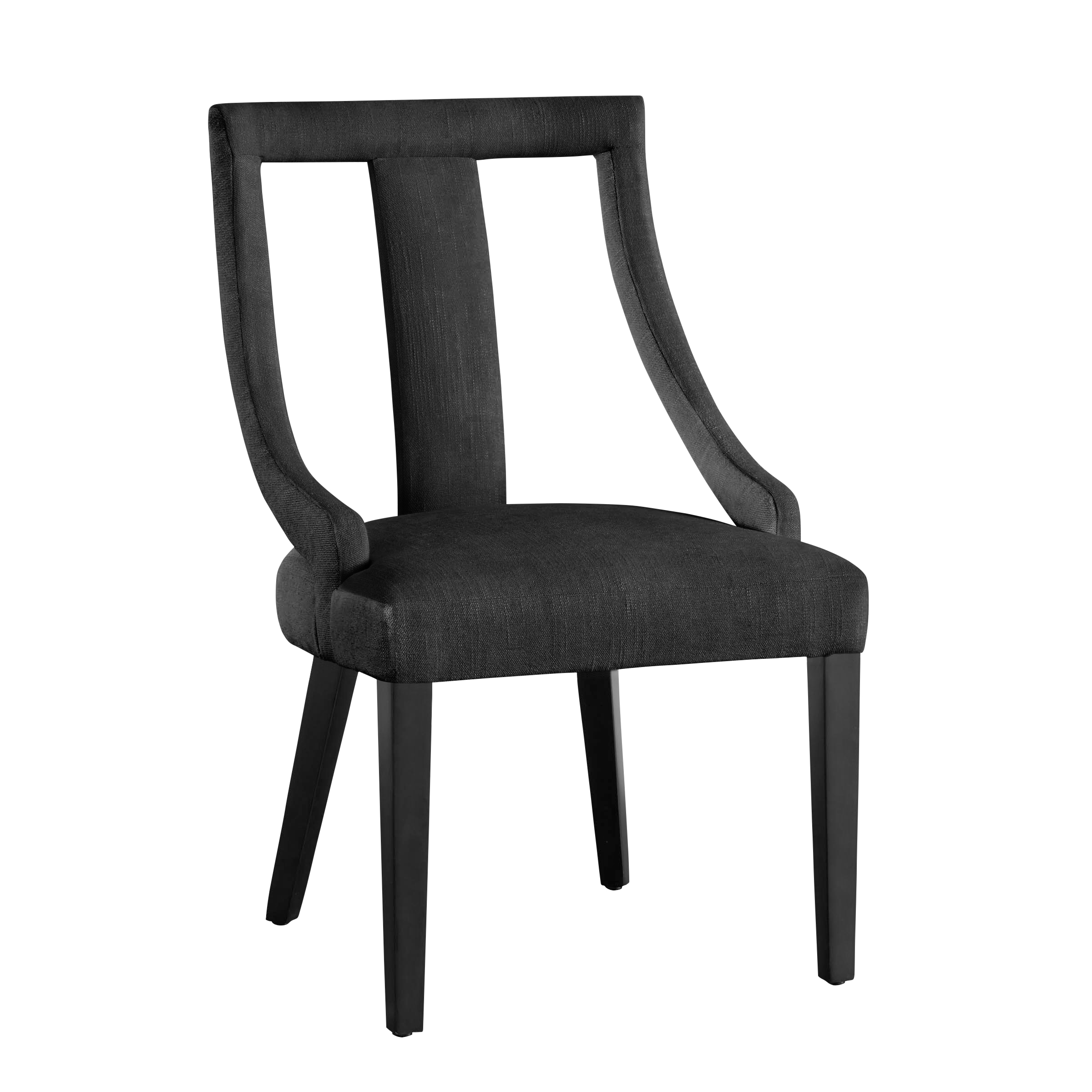 Jade Dining Chair - Matte Black