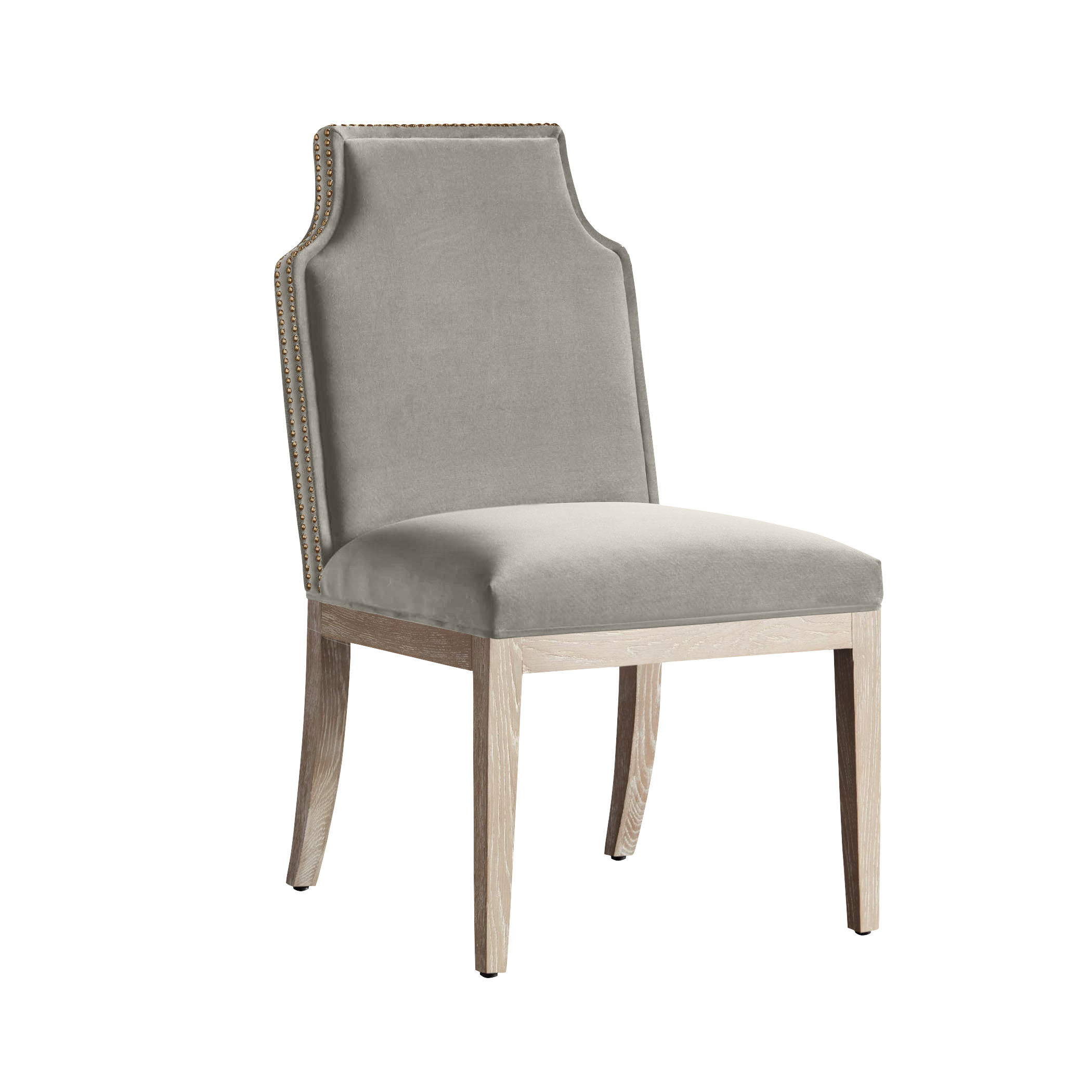 Jasmine Dining Chair - Natural Grey