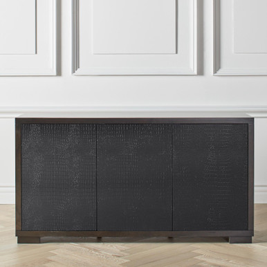 Kyler Faux Croc Sideboard