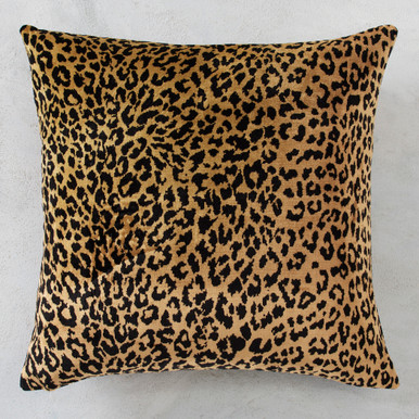 Amari Pillow 22" - Black/Gold