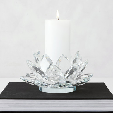 Crystal Lotus Candlelight Collection