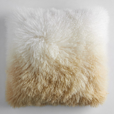 Ombre Mongolian Pillow 22