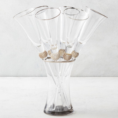 victorian champagne flutes