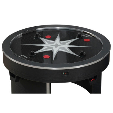 4 player air hockey table