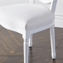 Camille Dining Chair - High Gloss White