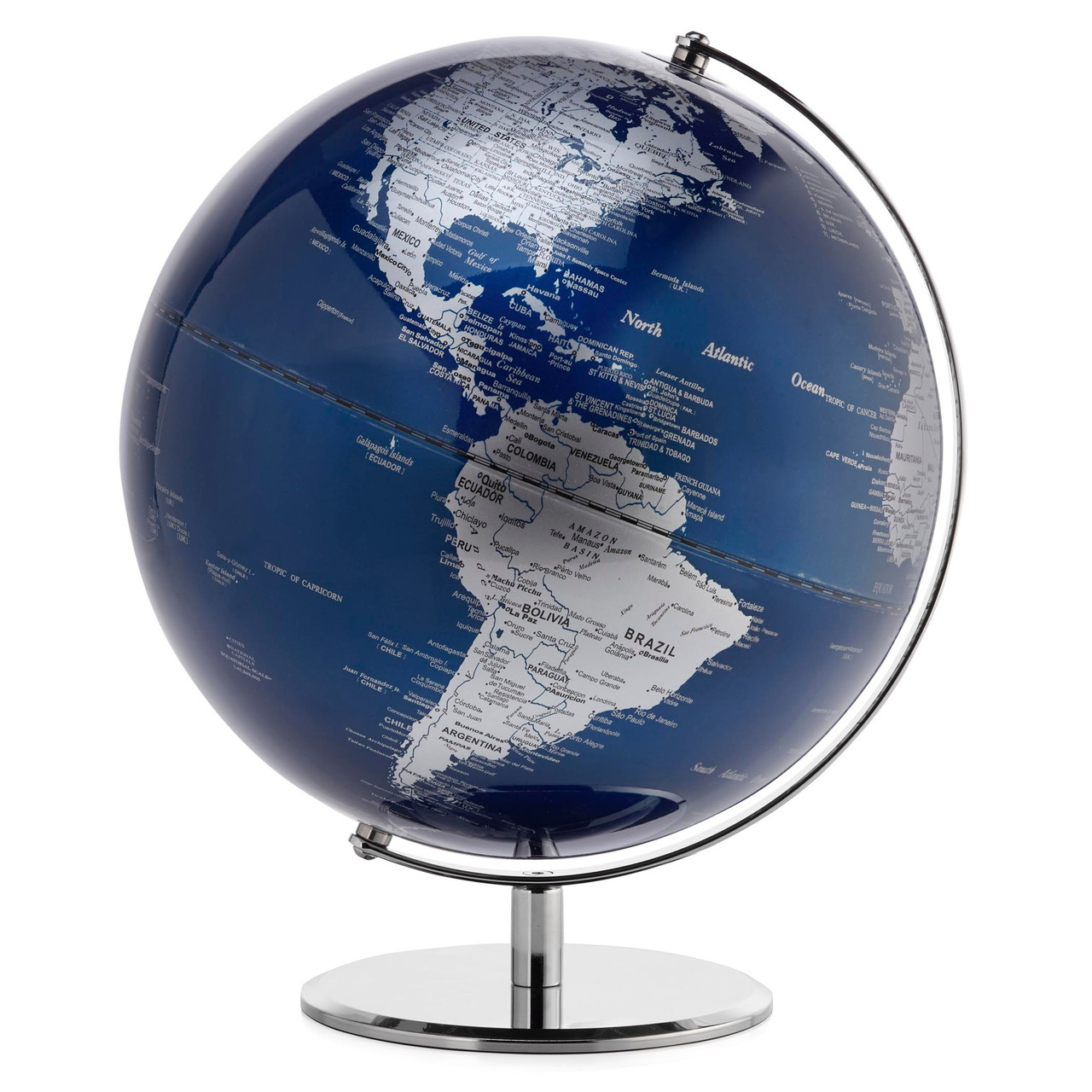 World Globe - Sapphire | Zgallerie