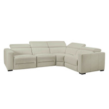 Verona Reclining Leather Sectional | Zgallerie