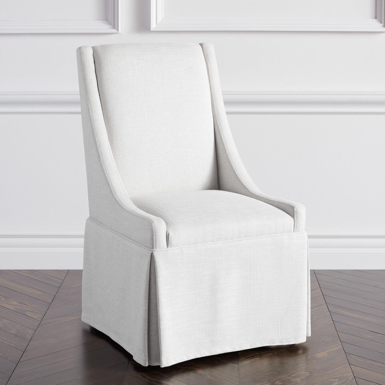 Kendall Skirted Dining Chair Zgallerie 