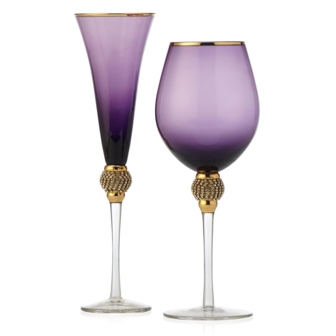 Faceted Crystal Gin & Tonic Glasses (Set of 2) - The VinePair Store