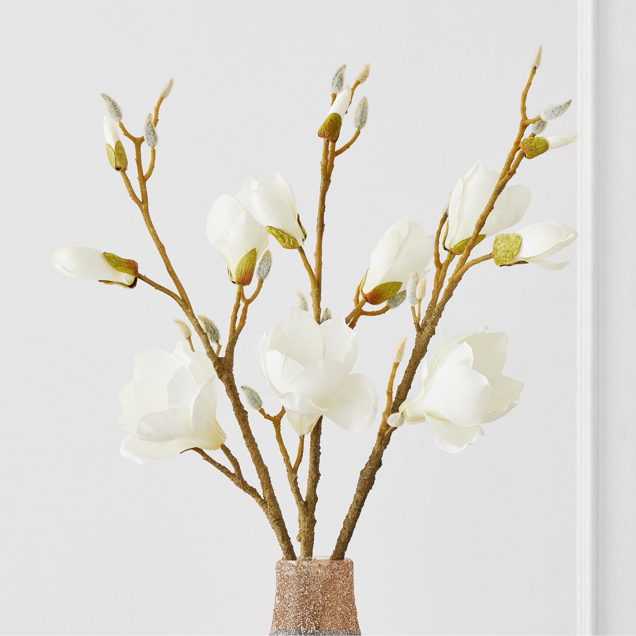 Faux Magnolia Stem - Set Of 3 | Zgallerie