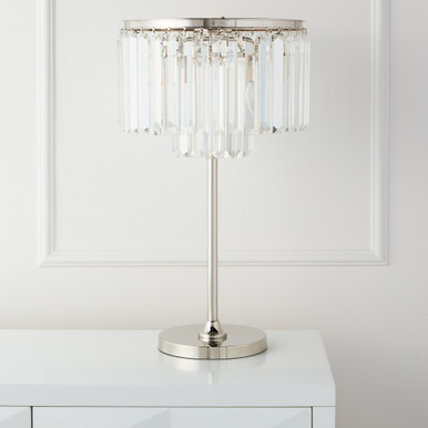 Luxe Crystal Table Lamp