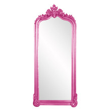 Tudor Mirror - Glossy Hot Pink