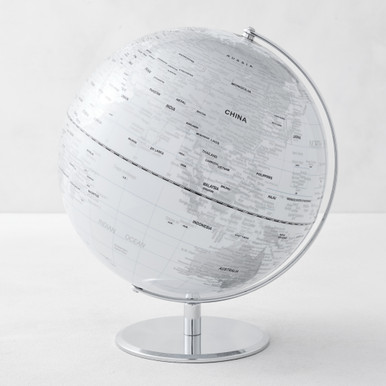 World Globe - White World Globe - White