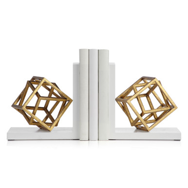 Cubed Bookends Cubed Bookends