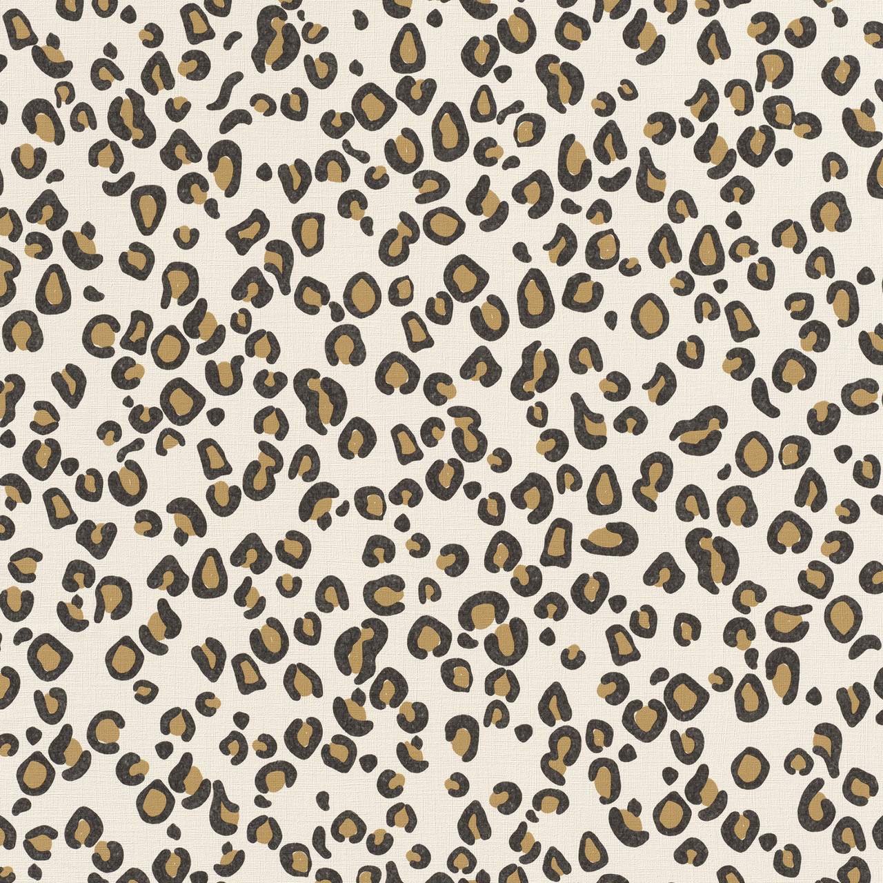 Damisa Mustard Leopard Print Wallpaper