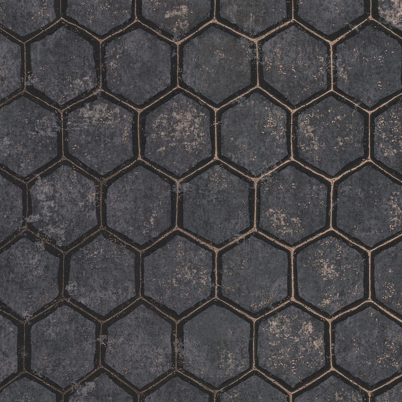 Gray Honeycomb Pattern HD wallpaper